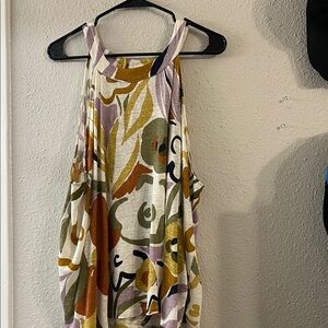 Rachel Zoe Multicolor Linen Top